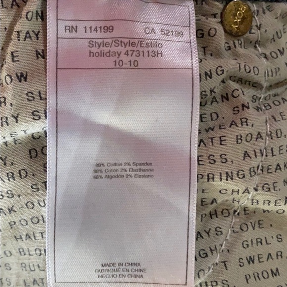 Roxy Jeans Super Skinny Holiday size 0 - Picture 8 of 8